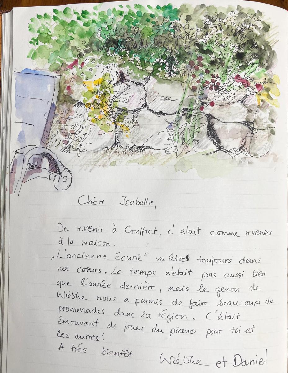 Couffret livre d'or